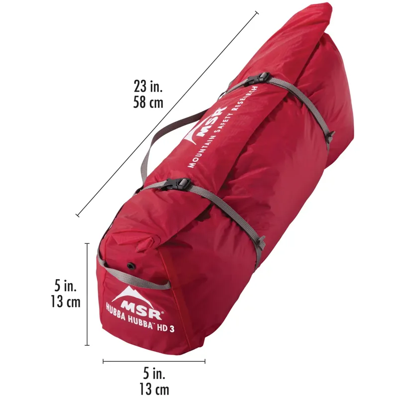 MSR Hubba Hubba HD 3 Person Backpacking Tent 2.20kg -5