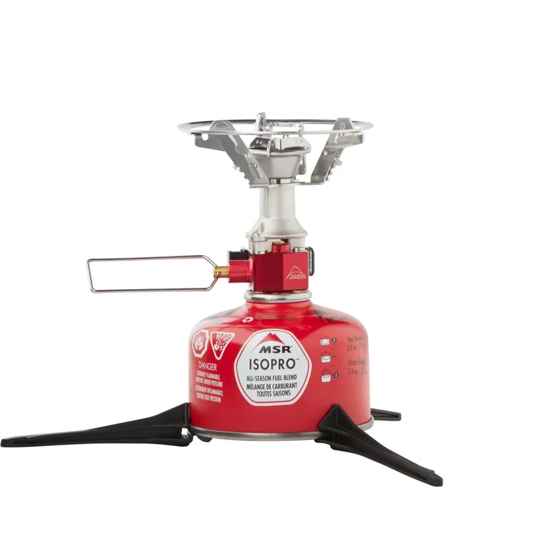 MSR Switch Regulated Stove System with Pot Piezo ignition and Stand-12