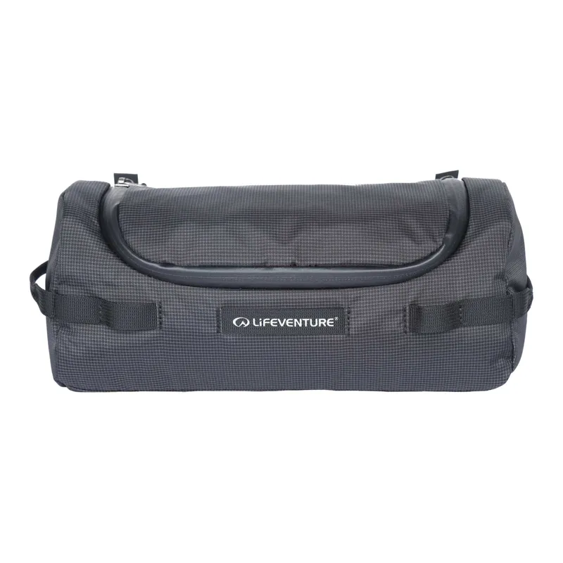 Lifeventure Travel and Camping Barrel Wash Bag - Black