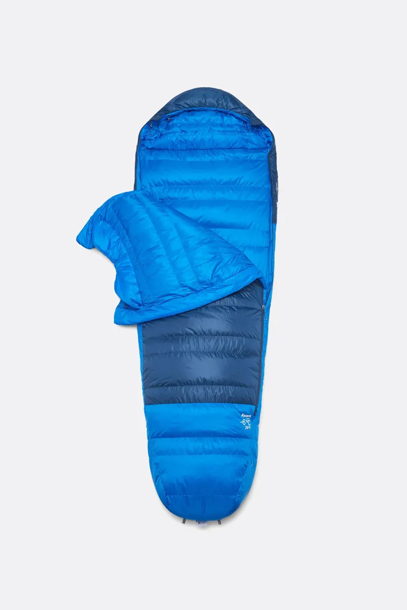 Rab Ascent -6C / 20F Tempest Blue/Maya Blue -2
