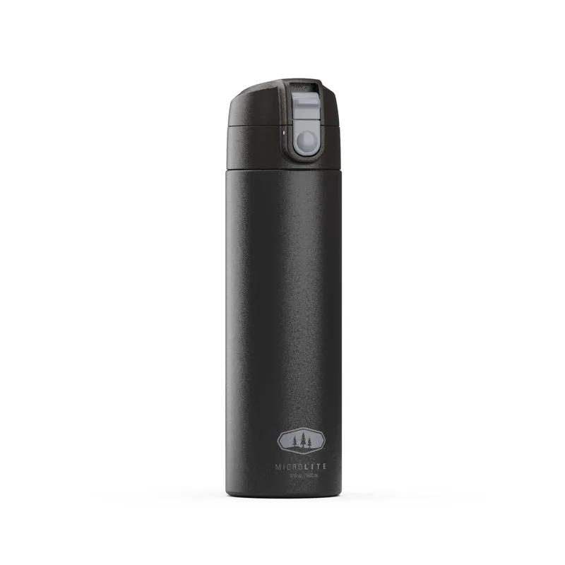 GSI Microlite 500 Flip Slim Coffee Flask - Onyx Black