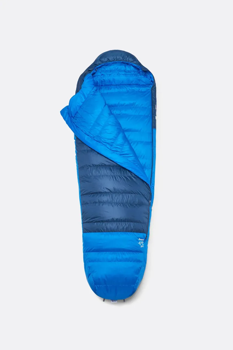 Rab Ascent -6C / 20F Tempest Blue/Maya Blue -1