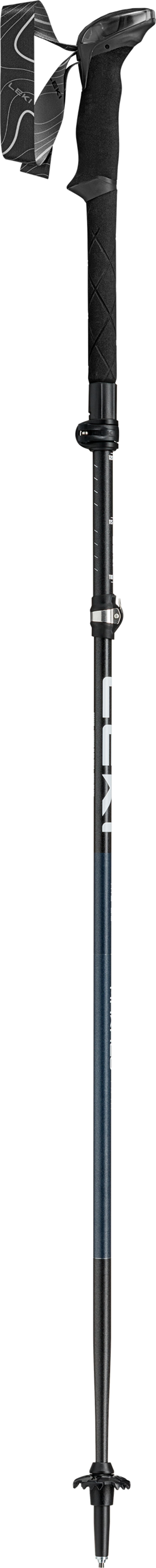 LEKI Unisex Makalu FX TA Regular Z-Pole Folding Walking Hiking Trekking Poles Pair - 286g - 110-130cm - for people 5ft1to 6ft1-1