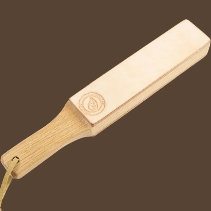 Casstrom Hand Made Paddle Strop - for knife stropping and sharpening