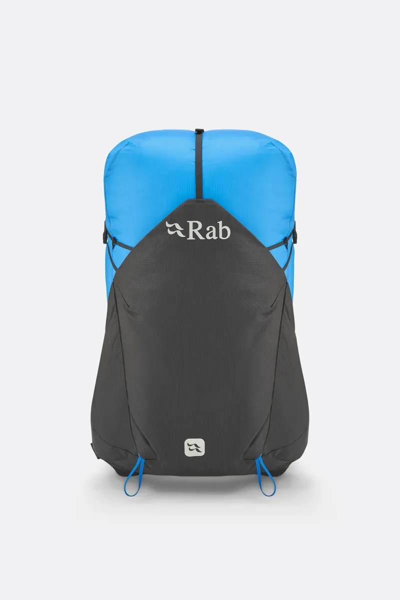 Rab Syclon XP 30 Lightweight and Waterproof Backpack - Black/Maya Blue-1