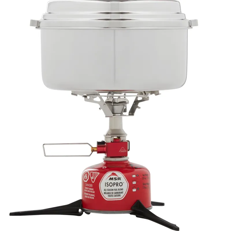 MSR Switch Regulated Stove System with Pot Piezo ignition and Stand-11