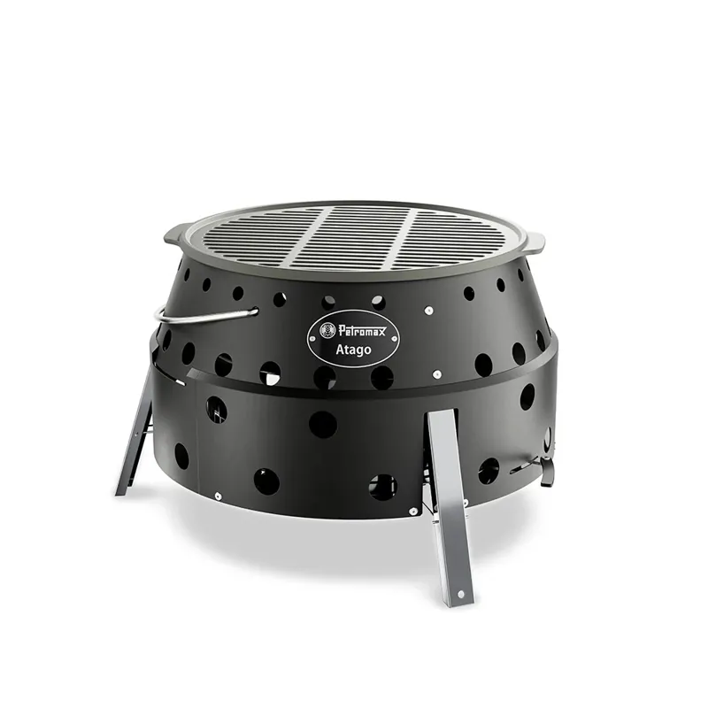Petromax Atago - Charcoal and Wood Stove - Oven - Barbecue - Firepit- Black Edition