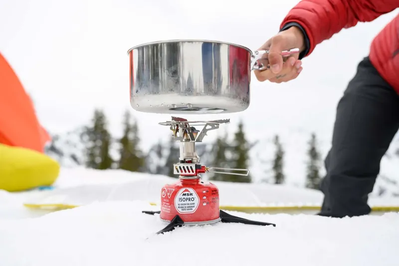 MSR Switch Regulated Stove System with Pot Piezo ignition and Stand-6
