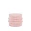 Buff Knitted and Fleece Neck Warmer Dalia Pink
