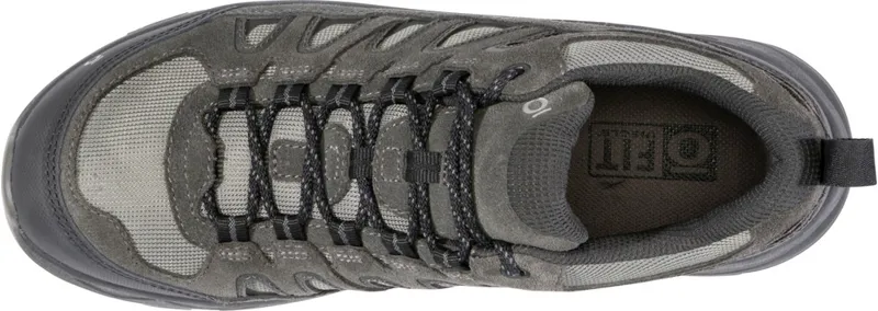 Oboz Mens Sawtooth Ascent Waterproof Shoe - Charcoal-2