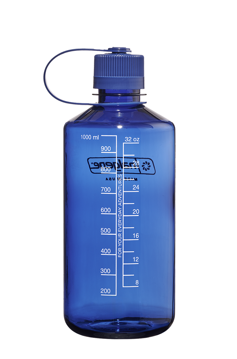 Nalgene Tritan Sustain 1 Litre Narrow Mouth - Monochrome Denim-1