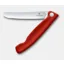 Victorinox Swiss Classic Folding Picnic Knife Smooth Edge Red