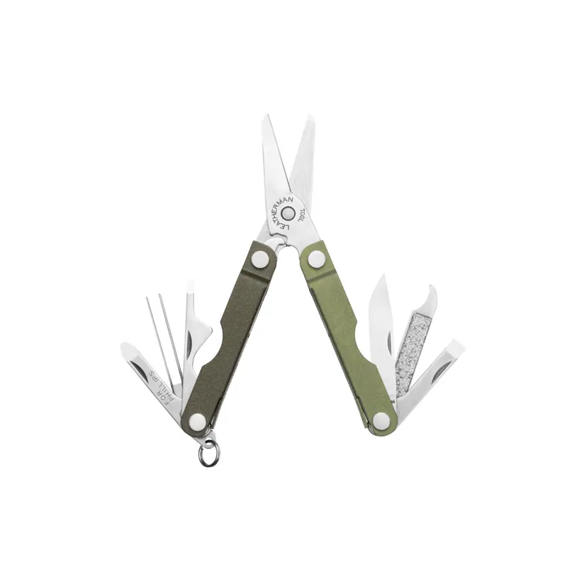 Leatherman Micra EDC Multitool - Spruce Green - 10 Tools