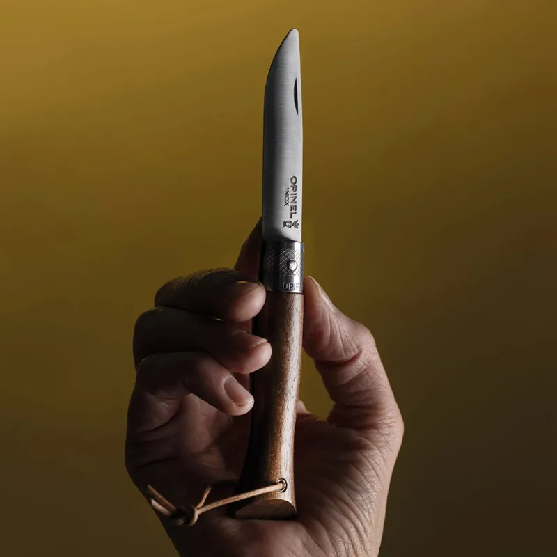 Opinel Neo6 Opiflex Knife - EDC Non Locking - Black Walnut Handle-7