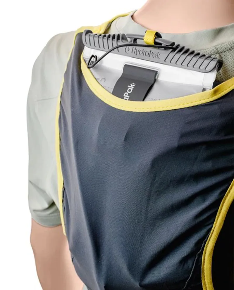 Hydrapak Velocity 2L Water Bladder Reservoir with Drinking Hose - Clear-6