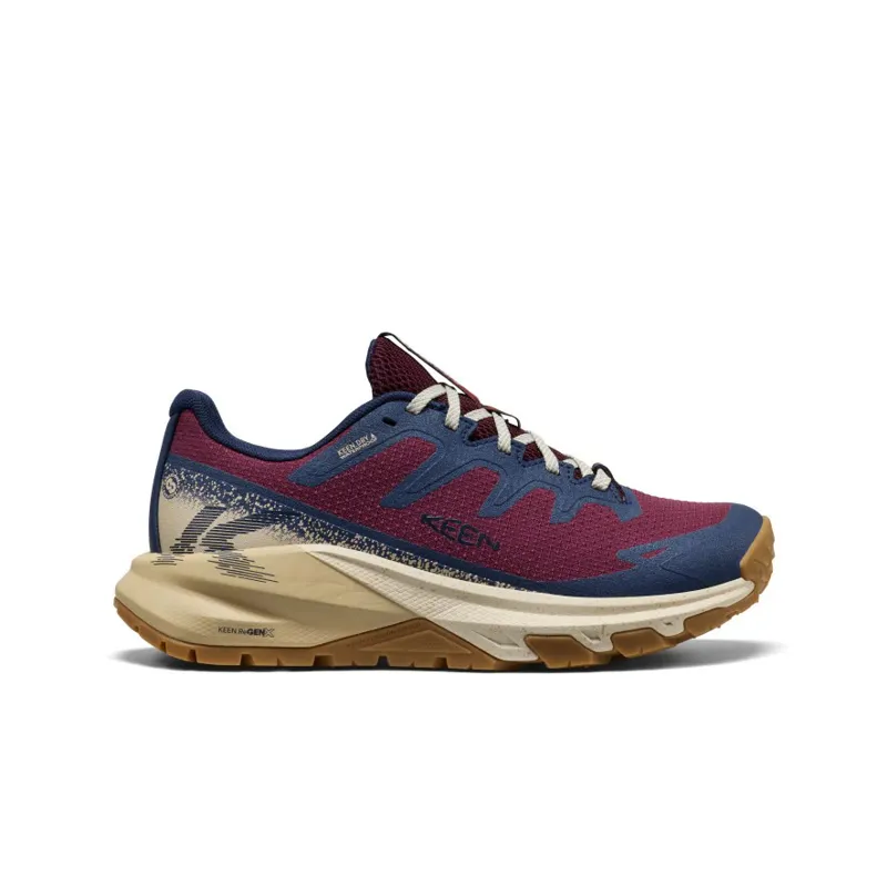 Keen Women's Targhee Apex Waterproof Walking Shoe - Fig/Naval Academy-2