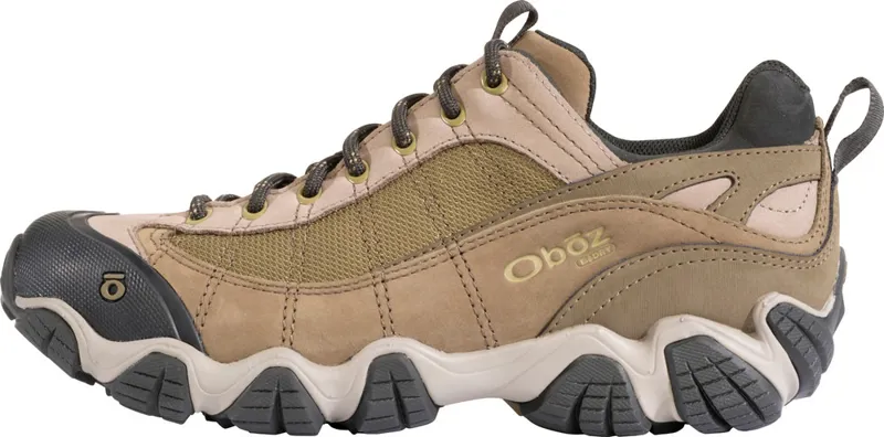 Oboz Mens Firebrand II Low BDRY Waterproof Walking Shoe - Pine Green-1