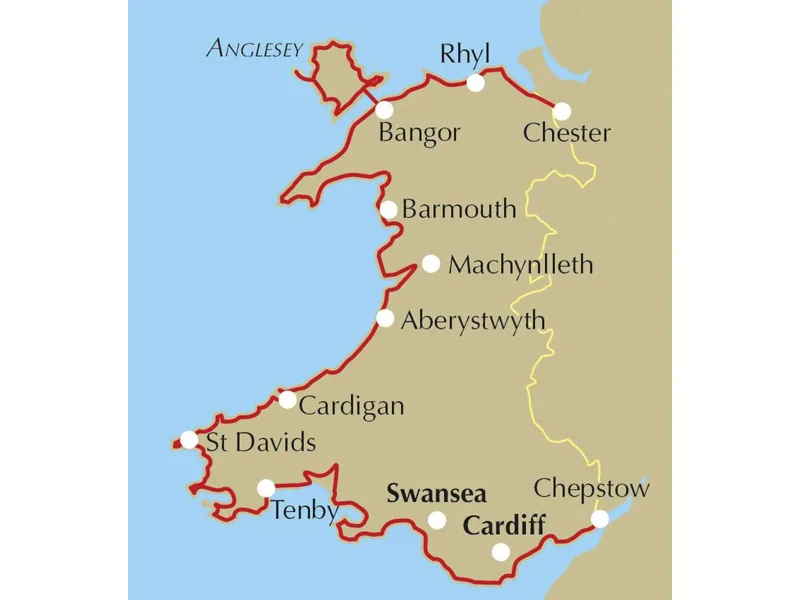 The Wales Coast Path - Chester to Chepstow -Paddy Dillon - Cicerone Press - 3rd Edition-3