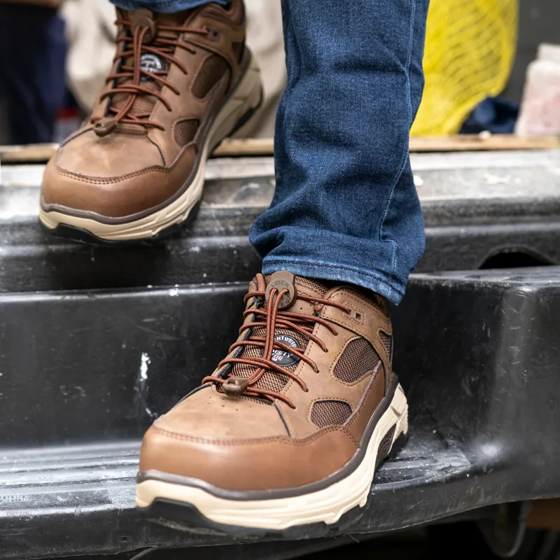 Lock Laces Boot Elastic No-Tie Shoelaces 72 inch One Size Fits All  - Brown-2