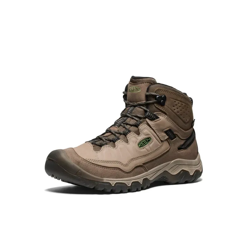 Keen Targhee IV Mid Waterproof Mens Wide Original Fit Walking Boots Brindle/Canteen-1
