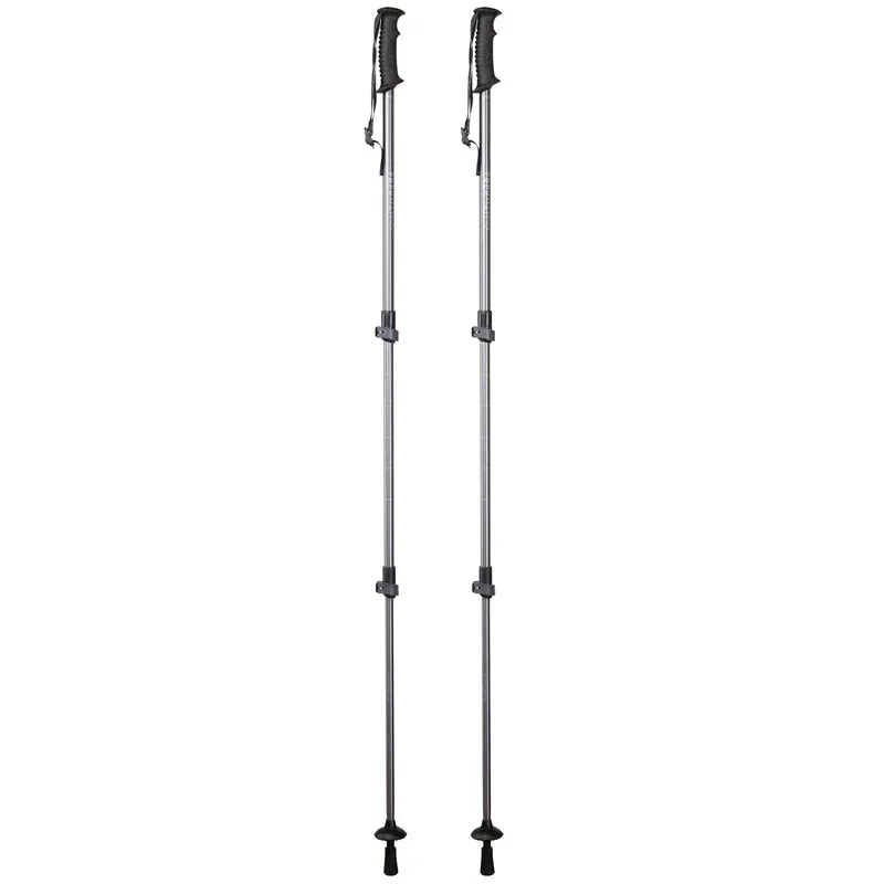 Trekmates Walker Lock Pole - Pair - Asphalt