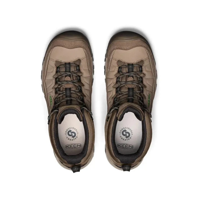 Keen Targhee IV Mid Waterproof Mens Wide Original Fit Walking Boots Brindle/Canteen-3