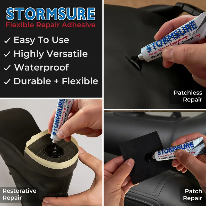 Stormsure Flexible Repair Adhesive - Black 15g-3