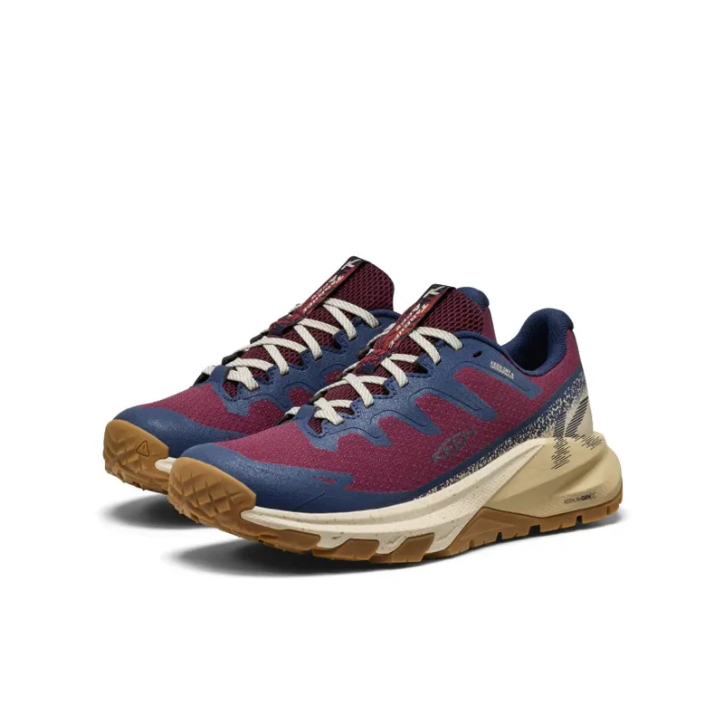 Keen Women's Targhee Apex Waterproof Walking Shoe - Fig/Naval Academy