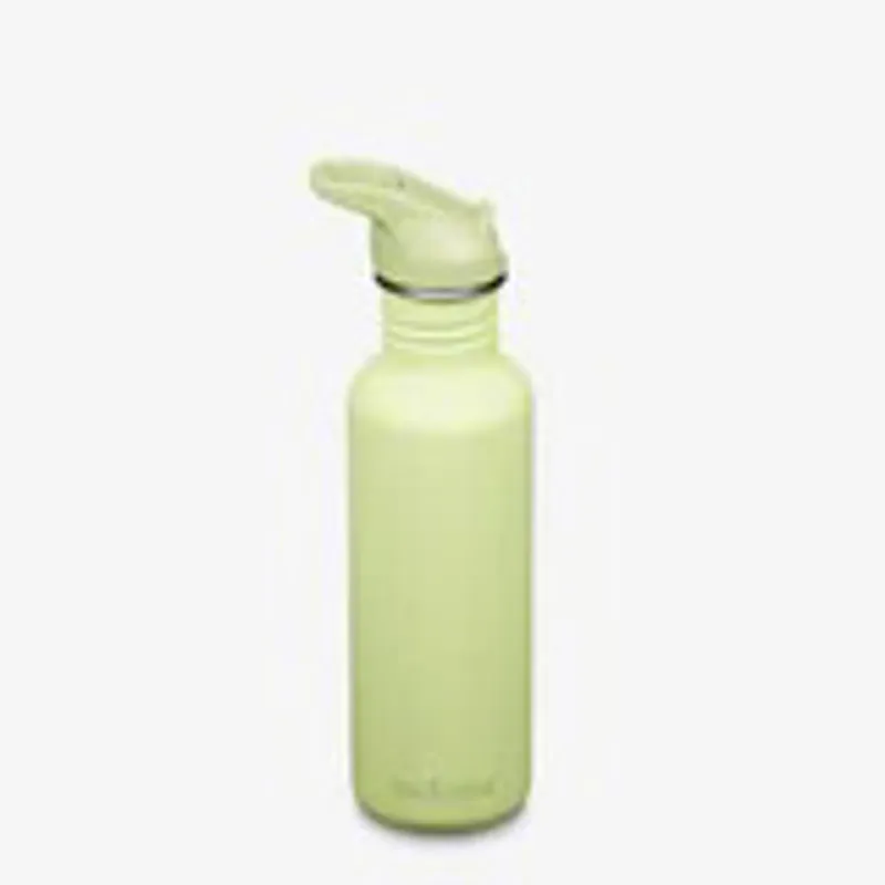 Klean Kanteen Classic Water Bottle with Flip Seal Sport Cap 800ml - Shadow Lime