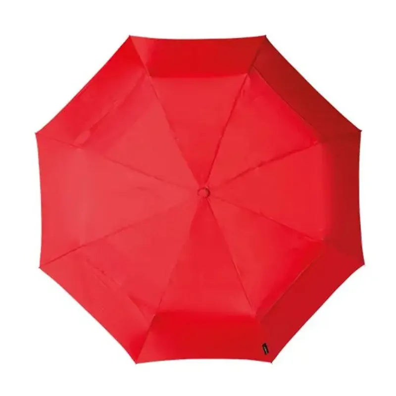 Eco Vented Compact Umbrella - Red-1