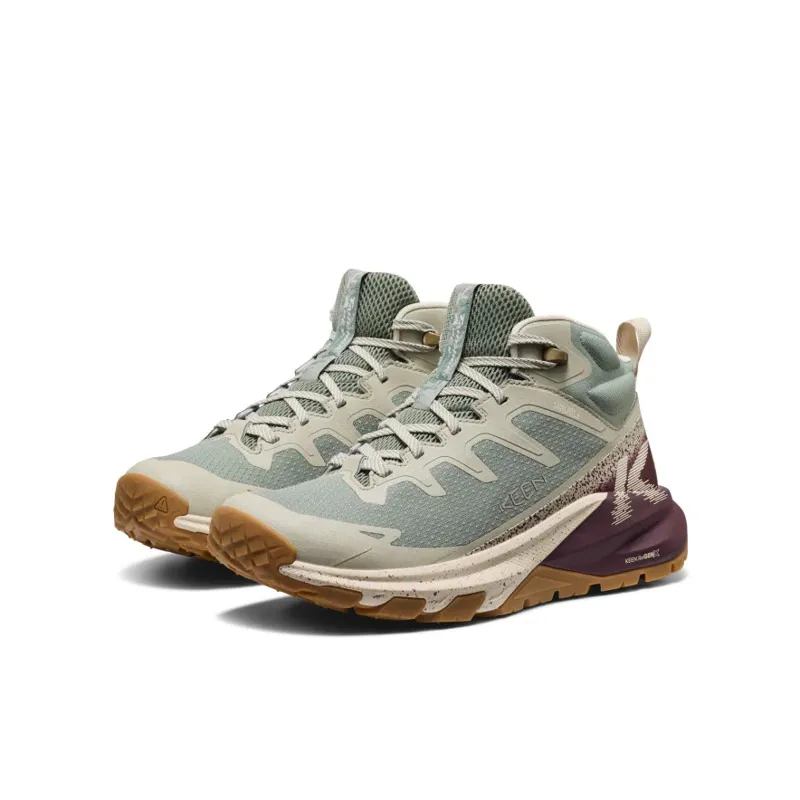 Keen Targhee Womens Apex Mid Waterproof Boots - Lily Pad/Fig