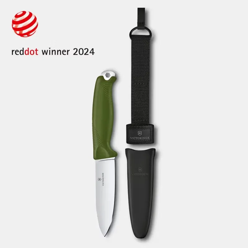 Victorinox Venture Bushcraft Knife in Green