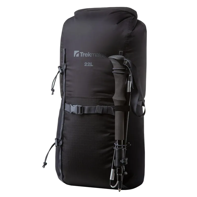 Trekmates Single Fold Lock Trekking Pole Black-8