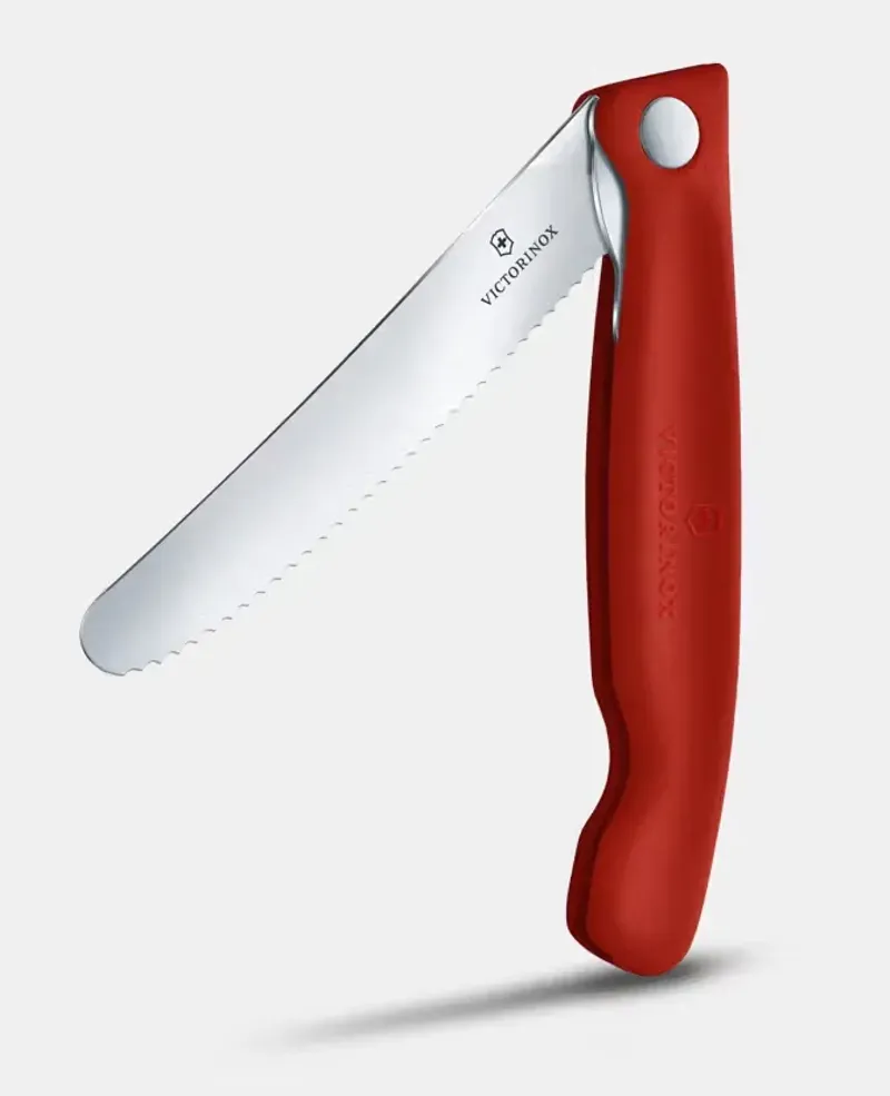 Victorinox Swiss Classic  Picnic Knife Serrated Red-3