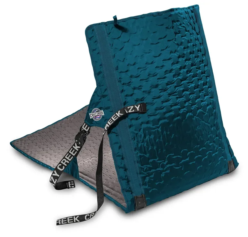 Crazy Creek Hex 2.0 Longback Chair - Aleutian Blue/Slate Grey-3