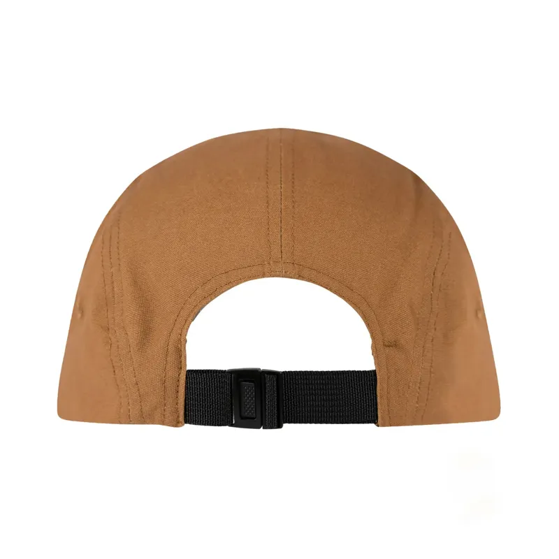 Buff 5 Panel Venture Cap Solid Camel-1