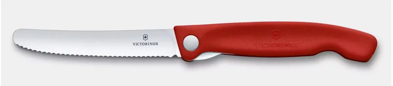 Victorinox Swiss Classic  Picnic Knife Serrated Red-6