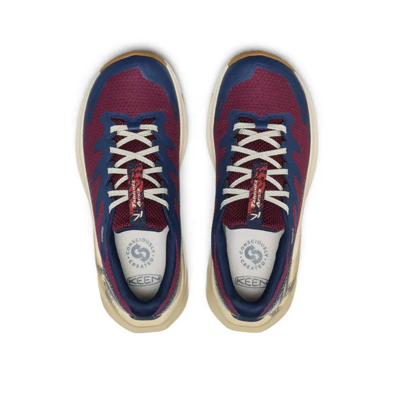 Keen Women's Targhee Apex Waterproof Walking Shoe - Fig/Naval Academy-3