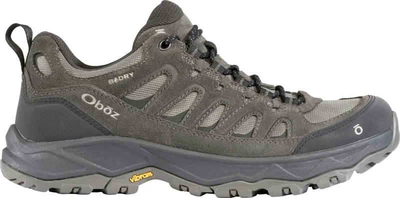 Oboz Mens Sawtooth Ascent Waterproof Shoe - Charcoal-1
