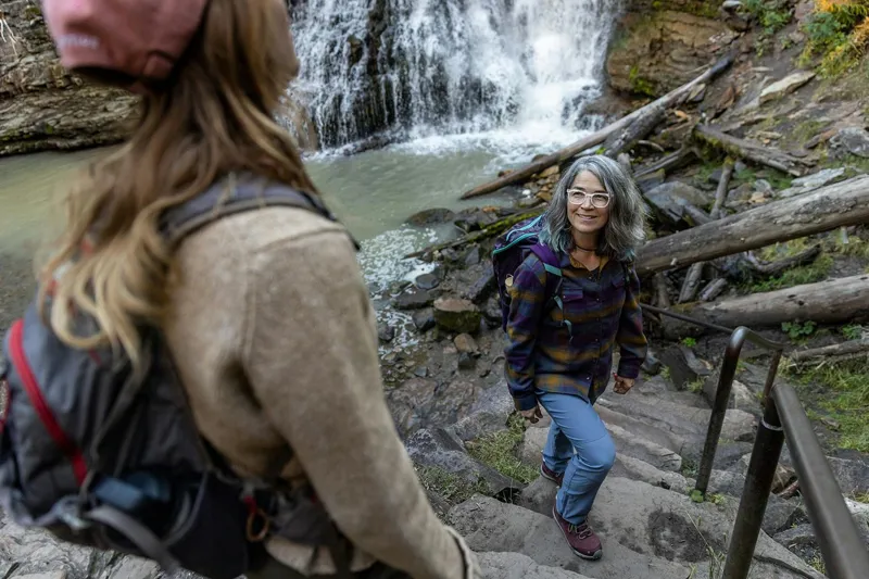 Oboz Women's Ousel Mid BDRY Waterproof Walking Boot - Port-7