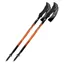 Fizan Compact Trekking Pole - Pair - Orange