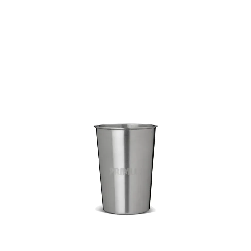 Primus Campfire Single Wall Stainless Steel Drinking Glass Cup - 250ml