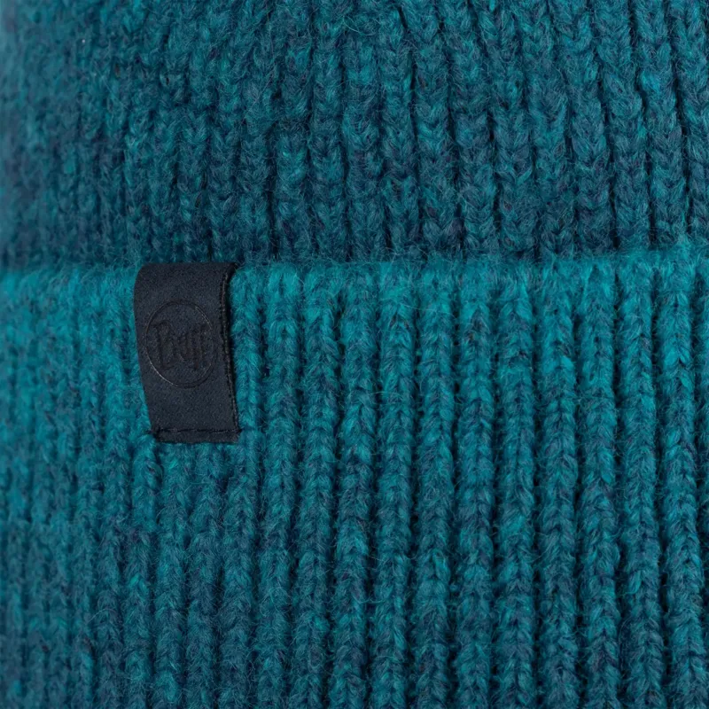 Buff Knitted Beanie Marin Blue Ink-2