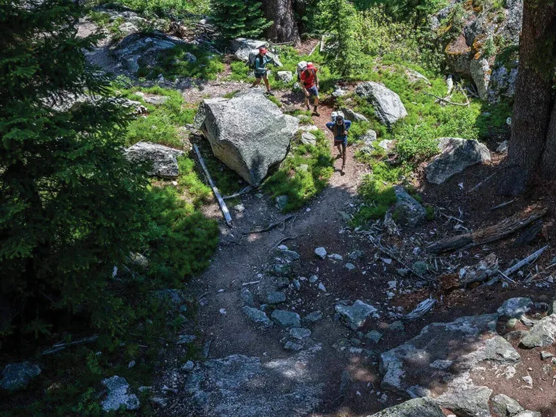 Rab Syclon XP 30 Lightweight and Waterproof Backpack - Black/Maya Blue-12