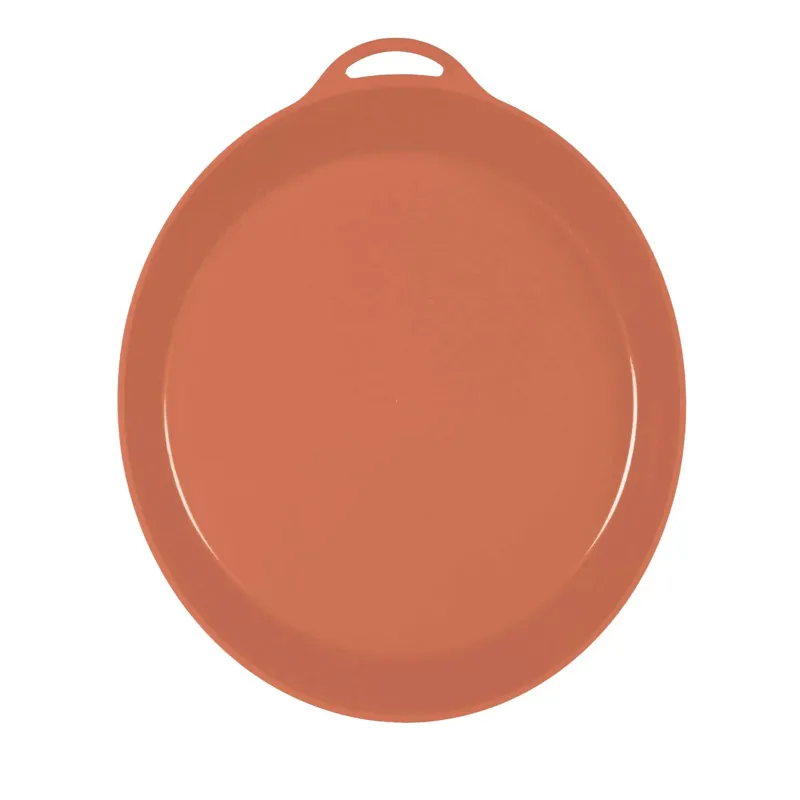 Lifeventure Ellipse Plate - Rust Red-1