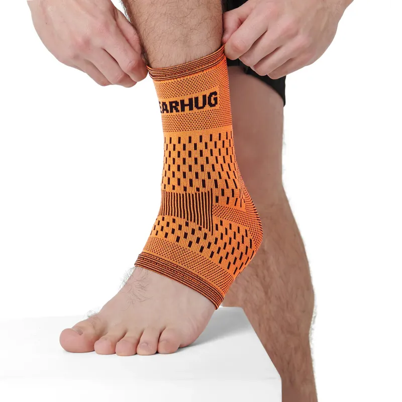 Bearhug Bamboo Ankle Compression Support Sleeve For Achilles Tendon and Ankle Sprains-3