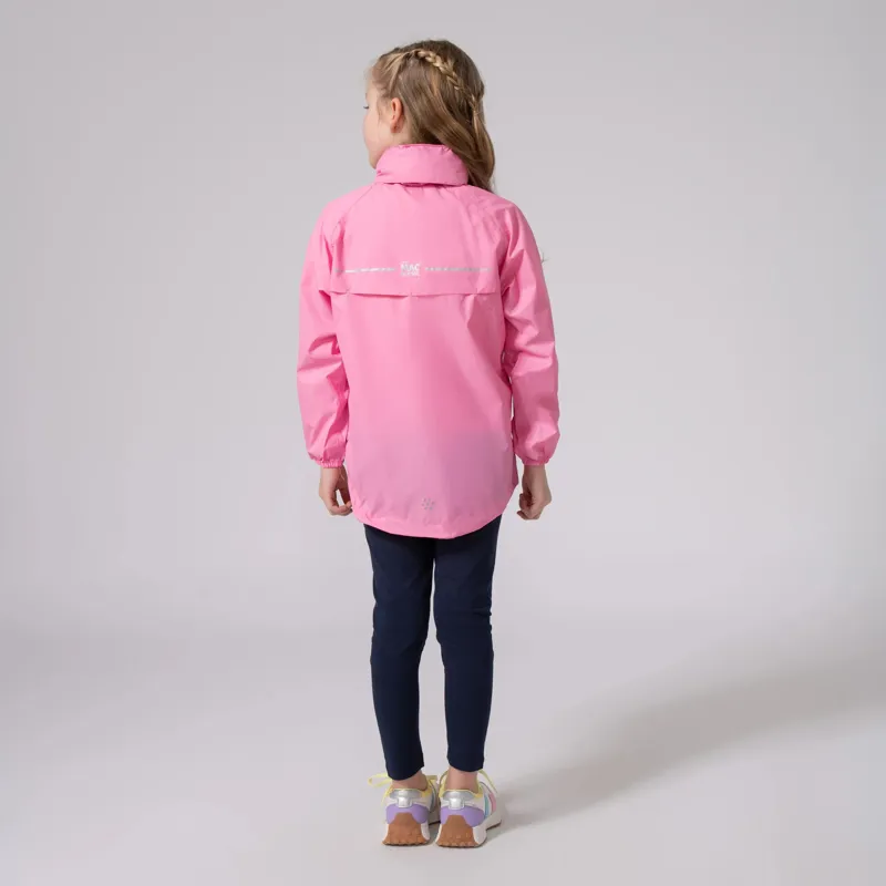 Mac in a Sac Kids Waterproof Jacket- Red - Sweet Pea-4