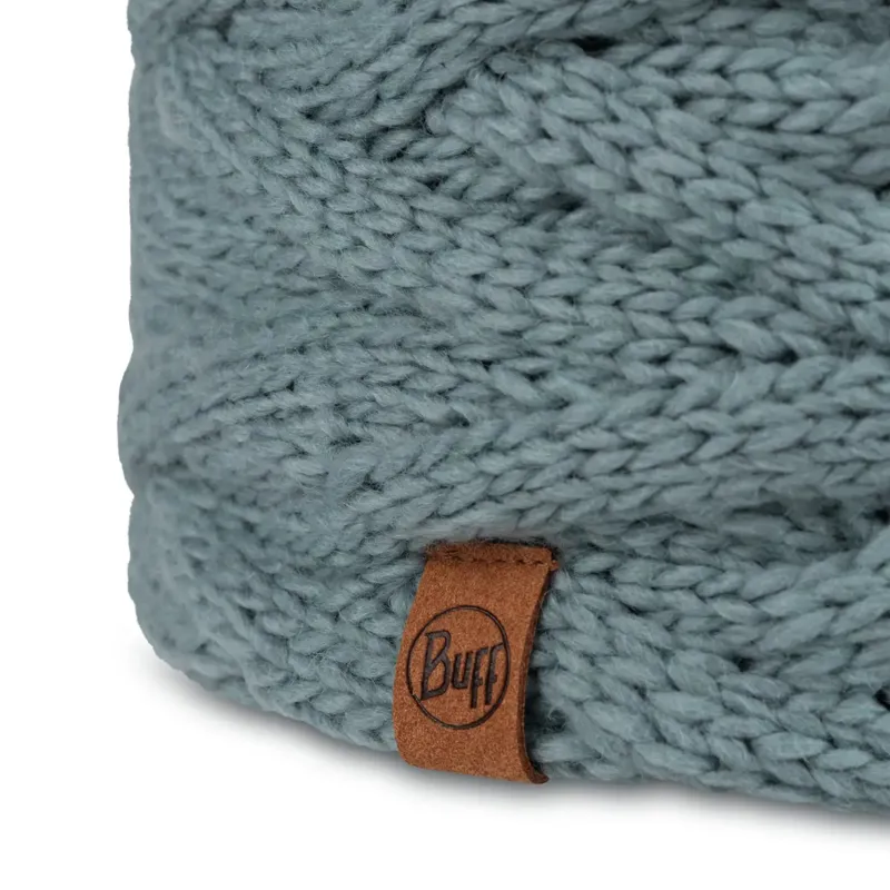 Buff Knitted Headband Caryn Blue Glass-1