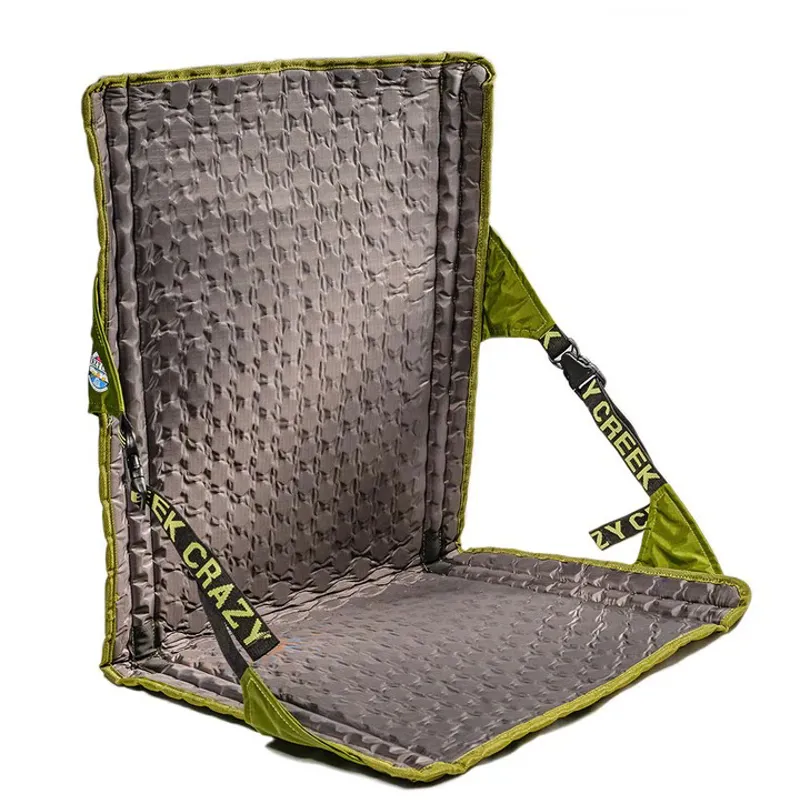 Crazy Creek Hex 2.0 Longback Chair - Olive/Slate Grey-2