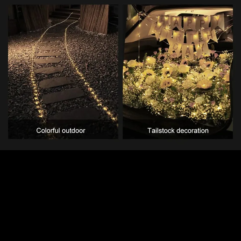 NexTool Milky Way Rechargeable Camping Lantern and 10m String Lights-2